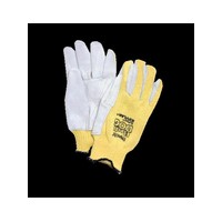 Honeywell KV18-45 Perfect Fit Mens Bull Dog 7 Cut Standard Weight Cut Resistant Gloves With Kevlar Lining, Full Leather Palm And